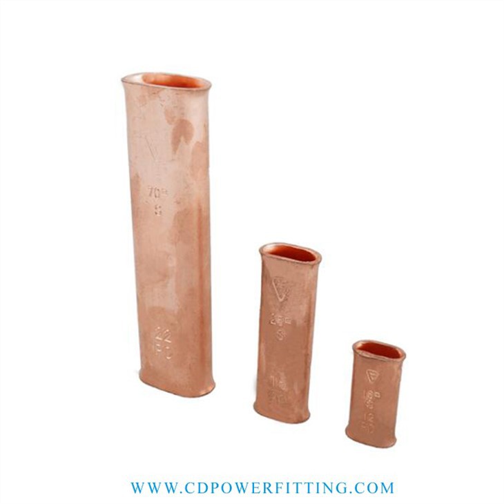 Oval Copper Crimp Sleeve